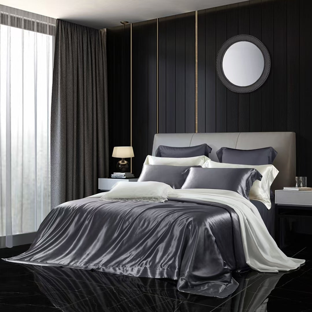 19 momme silk 100% mulberry silk duvet cover(WHOLESALE ONLY)