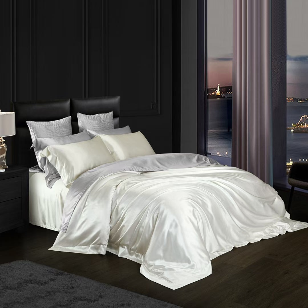 19 momme silk 100% mulberry silk duvet cover(WHOLESALE ONLY)