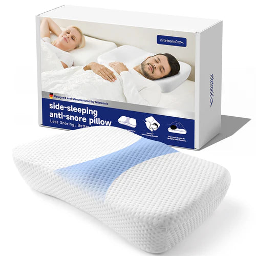 Gối chống ngáy giúp chống ngáy cho người ngủ nghiêng