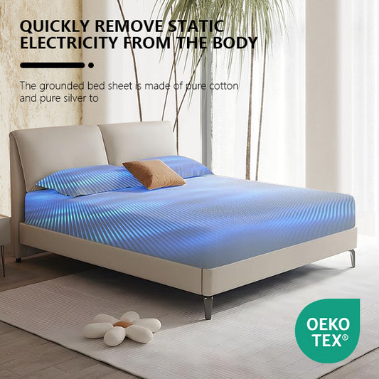 Grounding sheets or grounding bed sheets or earthing bed sheets