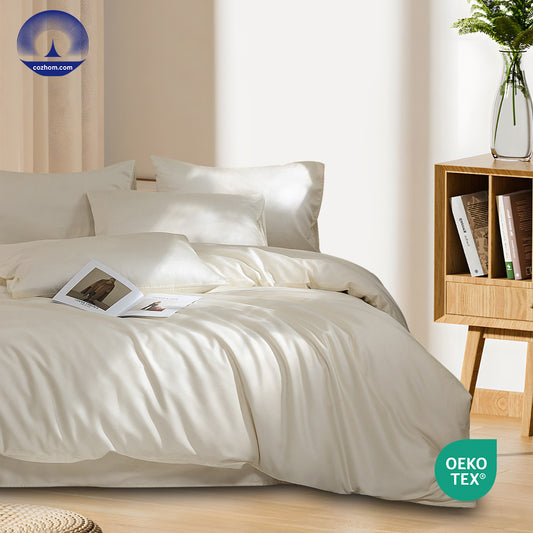 Best lyocell cotton blended duvet cover set for hot sleepers