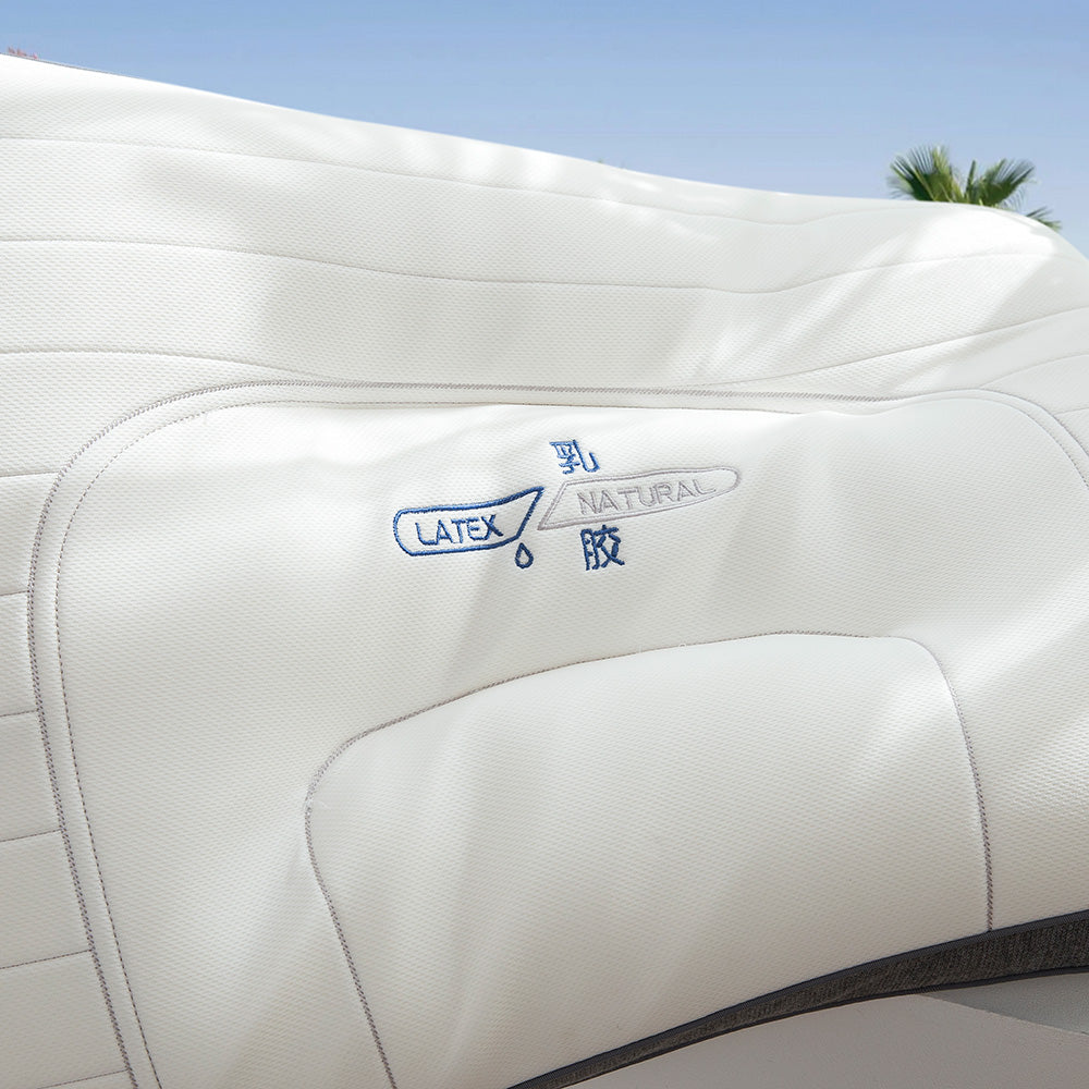 Best latex foam pillow alleviating neck pain for side sleepers XM
