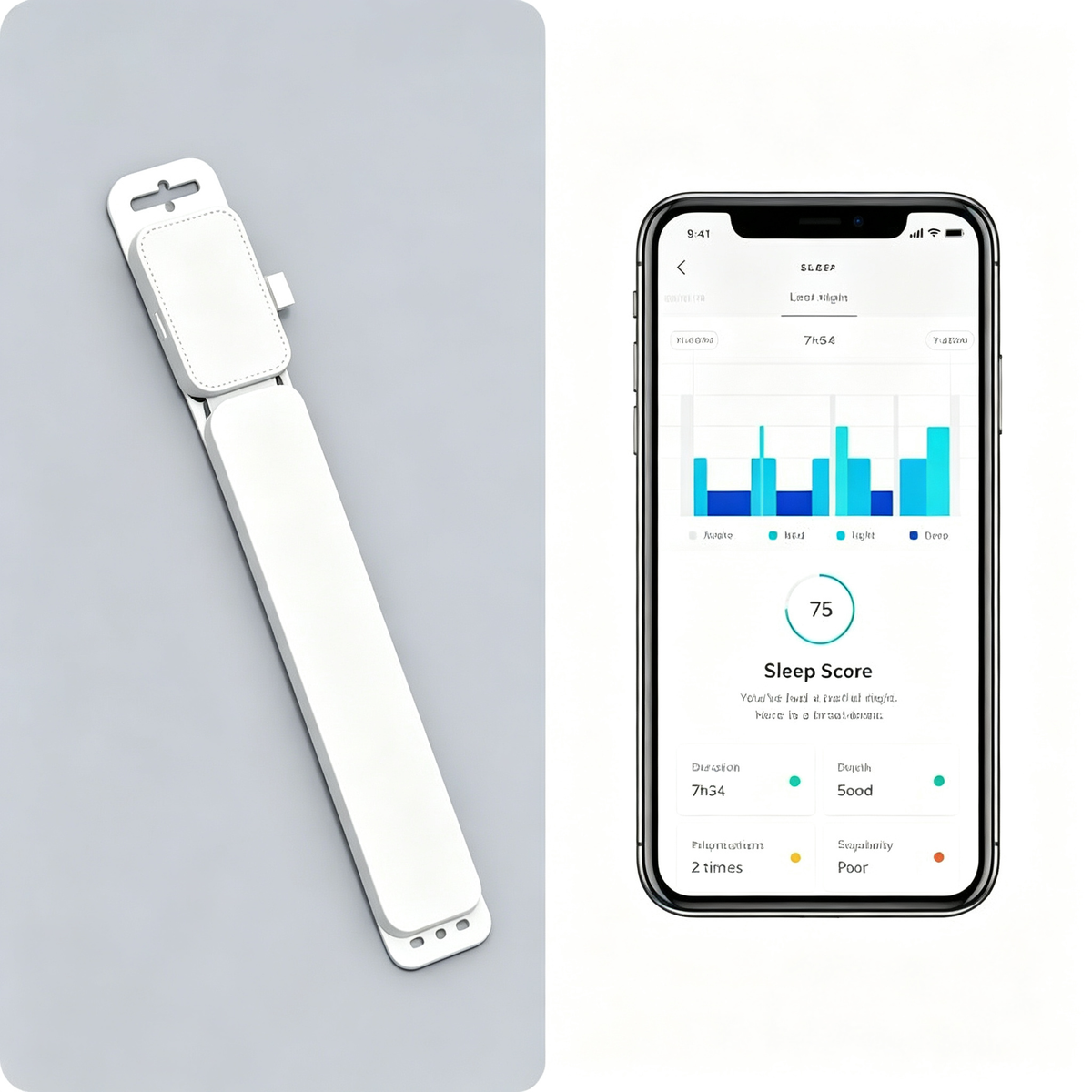 COZHOM Invisible SleepSense Monitor