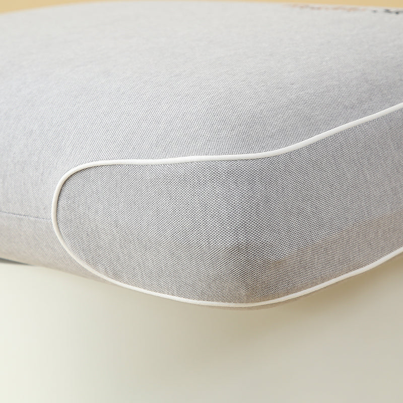 Bio based memory foam body pillow for neck pain sleepers