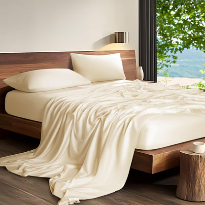 Best tencel lyocell bed sheets 60s eucalyptus tencel bed set