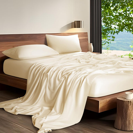 Best tencel lyocell bed sheets 60s eucalyptus tencel bed set