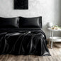 Silky satin bed sets or silky bedding set or fitted sheet set