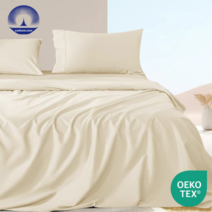100 organic egyptian cotton bed sheets set and cotton bedding set