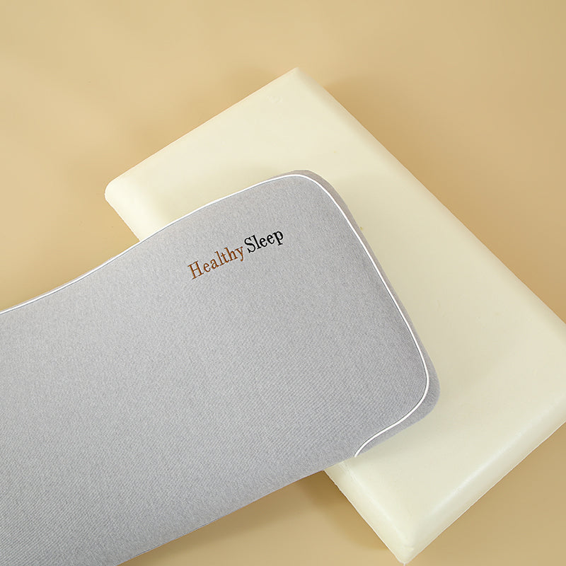 Bio based memory foam body pillow for neck pain sleepers