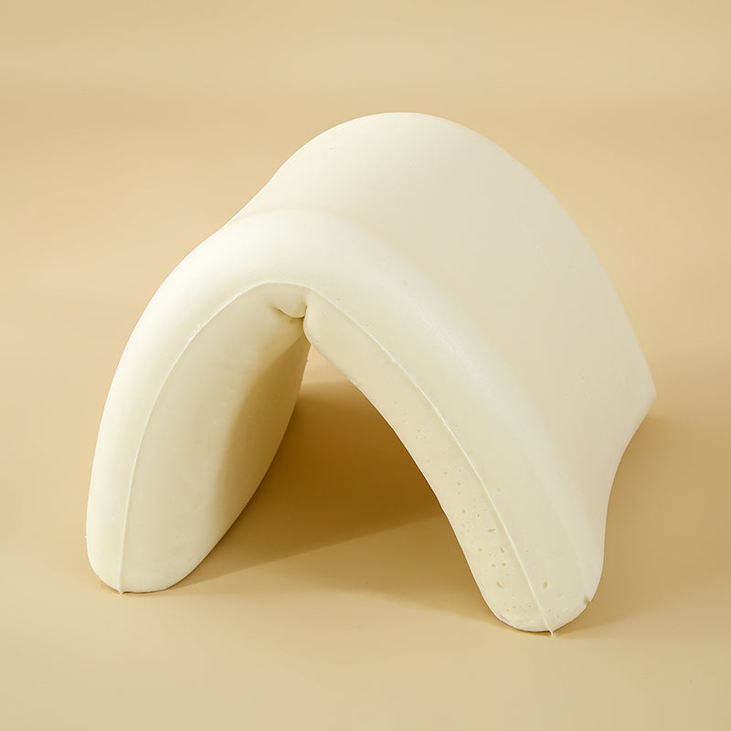 Bio based memory foam body pillow for neck pain sleepers
