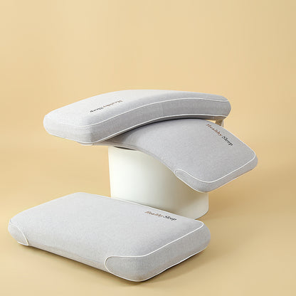 Bio based memory foam body pillow for neck pain sleepers