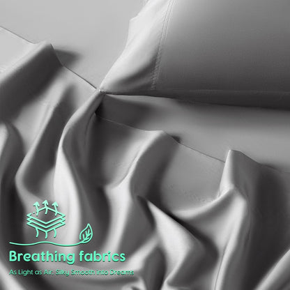 Best tencel lyocell bed sheets 60s eucalyptus tencel bed set