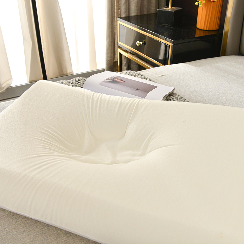 0 press double cooling memory foam pillow for hot sleepers LY