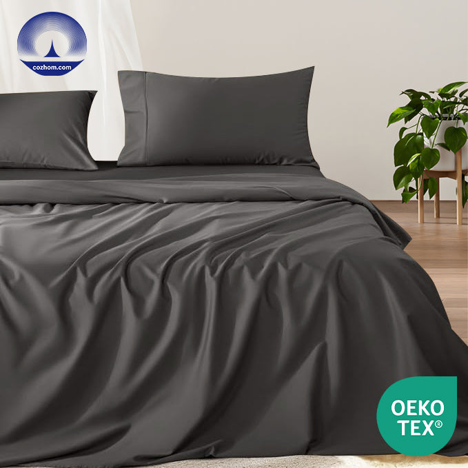 100 organic egyptian cotton bed sheets set and cotton bedding set