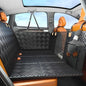 Back seat car cover for dogs or dog car/vehicle seat covers