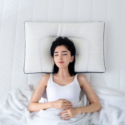 Best latex foam pillow alleviating neck pain for side sleepers XM