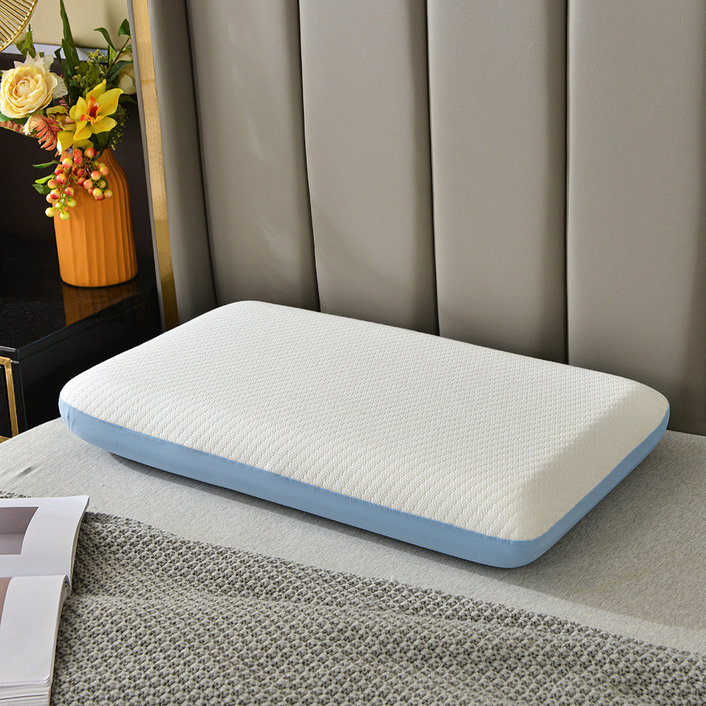 0 press double cooling memory foam pillow for hot sleepers LY