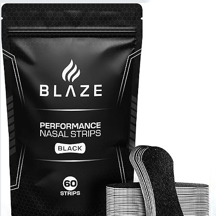 Nasal strips for snoring or breathing strips or nose tape for snoring