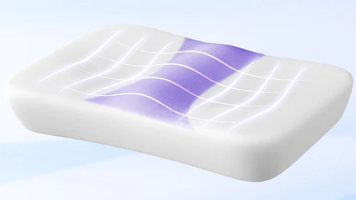 Anti snore pillow to help with snoring for side sleeping snorers