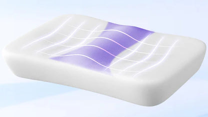 Anti snore pillow to help with snoring for side sleeping snorers