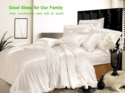 22 momme silk bedding set or 100% mulberry silk duvet cover set