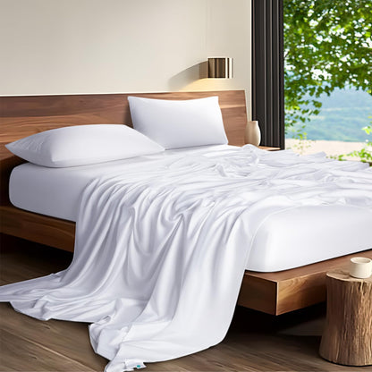 Best tencel lyocell bed sheets 60s eucalyptus tencel bed set