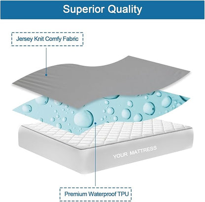 Waterproof Mattress Protector Elastic (WHOLESALE ONLY)